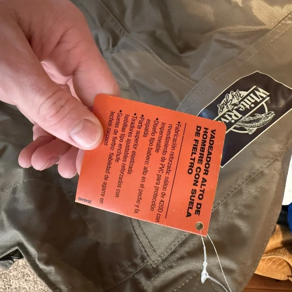 White River Fly Shop Prestige Chest Waders Size 13